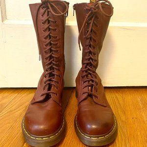 Dr. Martens 1B99 14 Eye Cherry Red Virginia Boot 9